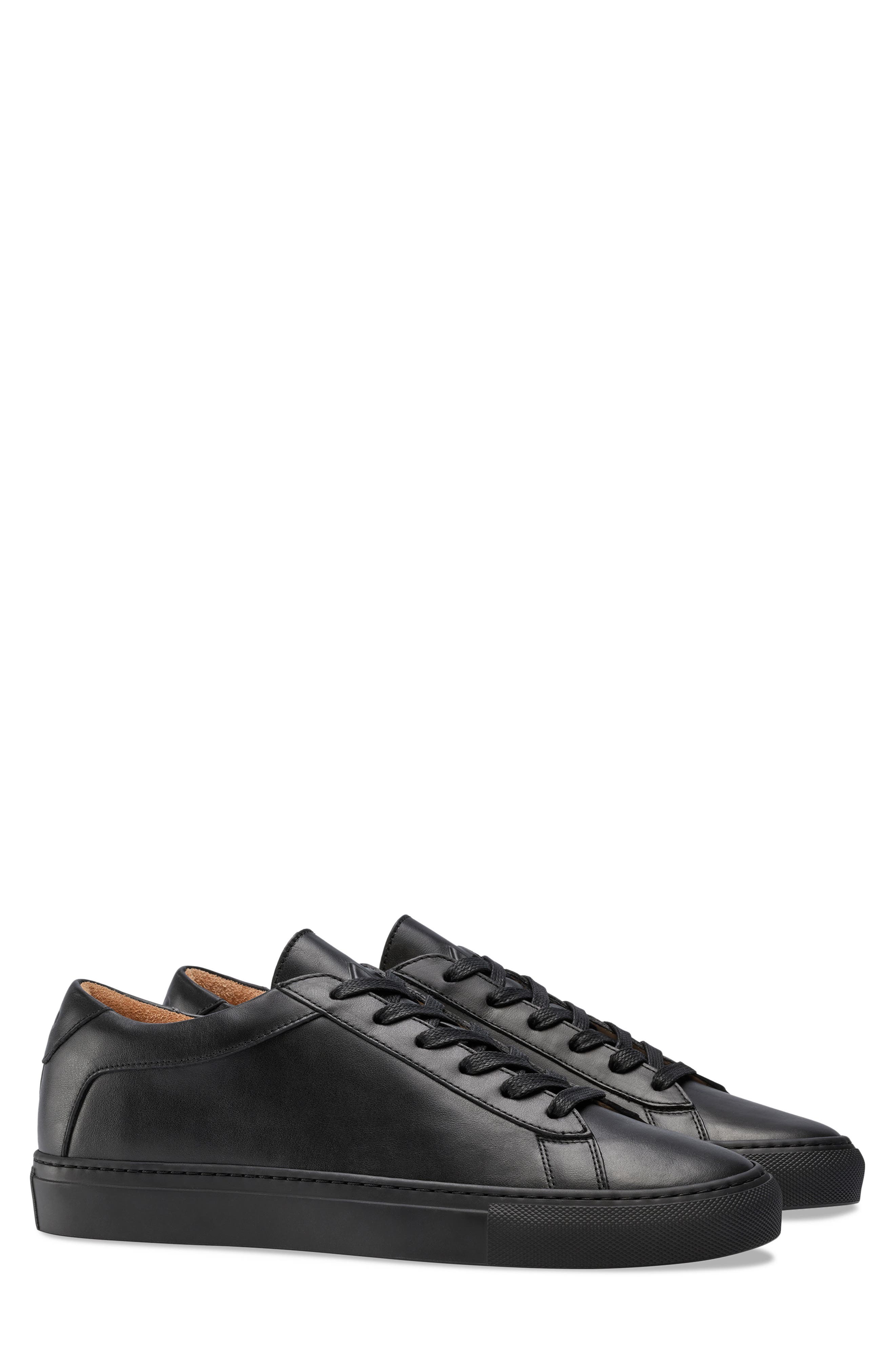 black dress tennis shoes
